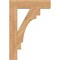Ekena Millwork Merced Block Smooth Bracket, Western Red Cedar, 3 1/2"W x 18"D x 26"H BKT04X18X26MRC05SWR - alternate 3